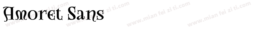 Amoret Sans字体转换